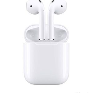 Wireless White Earbuds with Charging Case